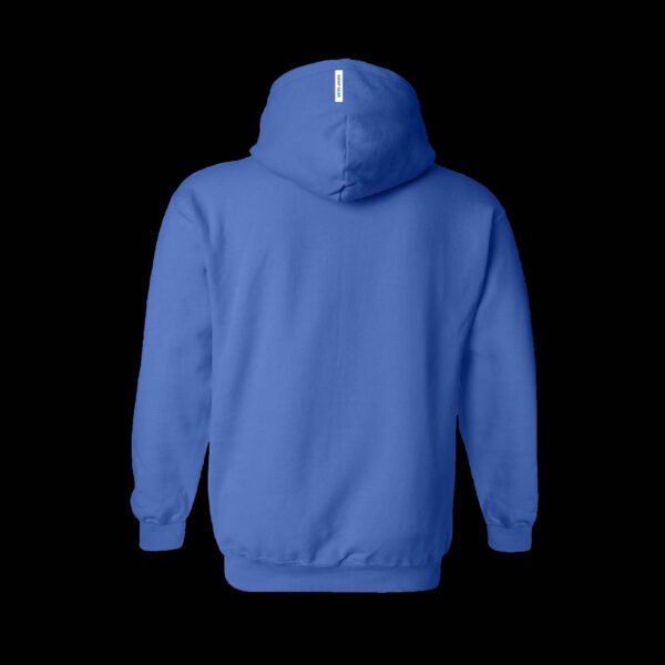 Trust God Hoodie back blue